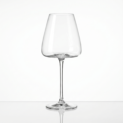 Elegant Crystal Wine Glasses Set with Exceptional Clarity for Sophisticated Dining