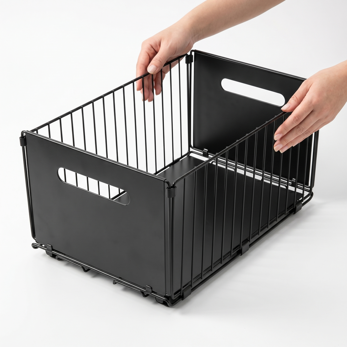 Pull-Out Kitchen Cabinet Storage Rack for Snacks, Jars and Pantry Items