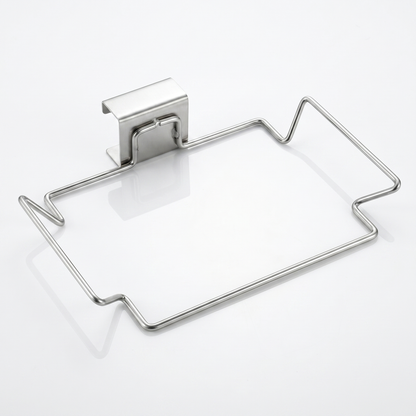 Over-Cabinet Hanging Kitchen Rack for Bags, Towels and Small Items