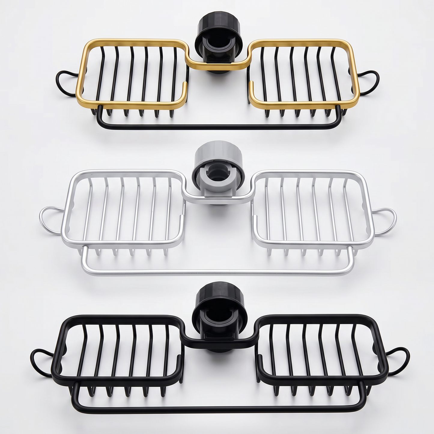 Aluminum Kitchen Sink Caddy with Multi-Functional Design