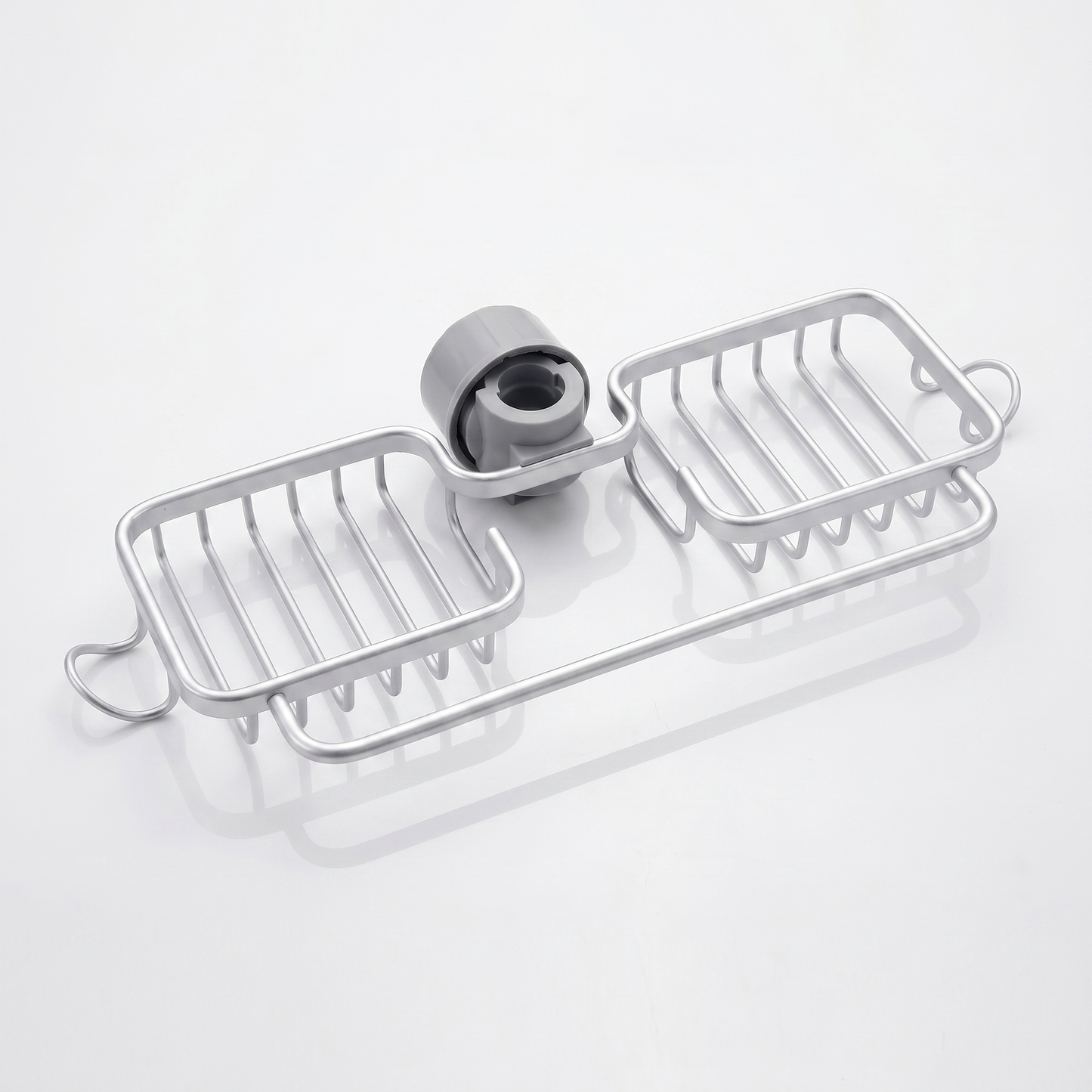 Aluminum Kitchen Sink Caddy with Multi-Functional Design