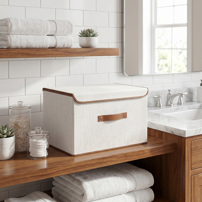 Versatile Storage Box | Large Storage Container with Lid for Organized Spaces