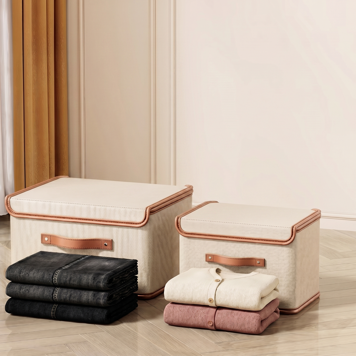 Versatile Storage Box | Large Storage Container with Lid for Organized Spaces