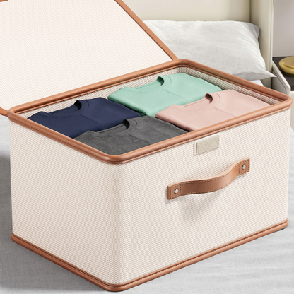 Versatile Storage Box | Large Storage Container with Lid for Organized Spaces