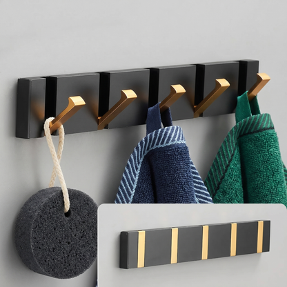 Wall Hook for Coats with Foldable Design & Durable Steel