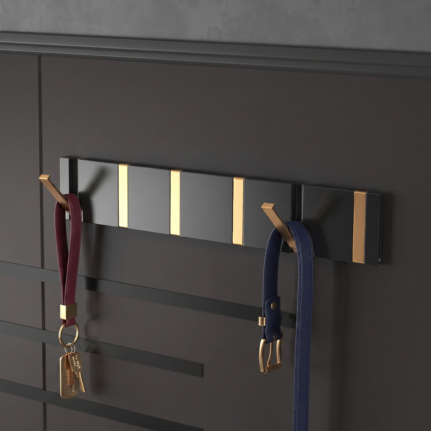 Wall Hook for Coats with Foldable Design & Durable Steel
