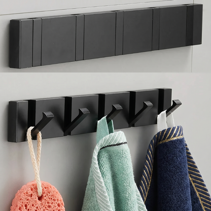 Wall Hook for Coats with Foldable Design & Durable Steel