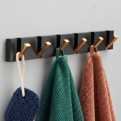 Wall Hook for Coats with Foldable Design & Durable Steel