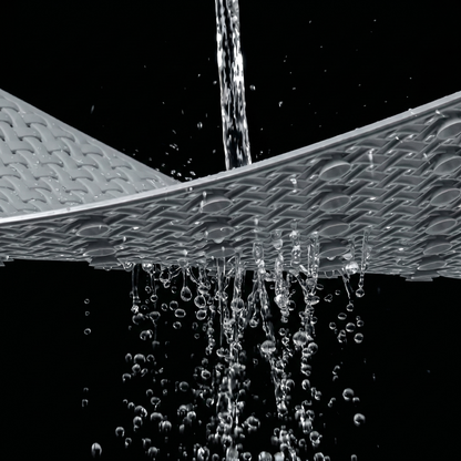 GripMaster Long Non-Slip Bathtub Mat with Suction Cup Base