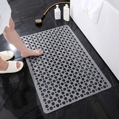 Secure Shower Mat | Non-Slip Bath Mat with Antibacterial Protection