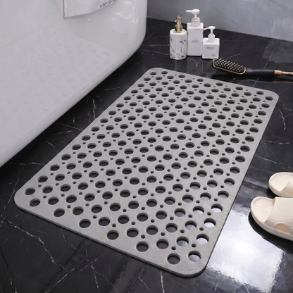 Secure Shower Mat | Non-Slip Bath Mat with Antibacterial Protection
