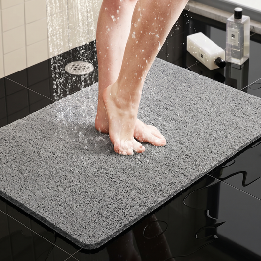 Soft Non-Slip Shower Mat with Microban Technology