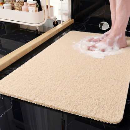 Soft Non-Slip Shower Mat with Microban Technology
