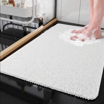 Soft Non-Slip Shower Mat with Microban Technology