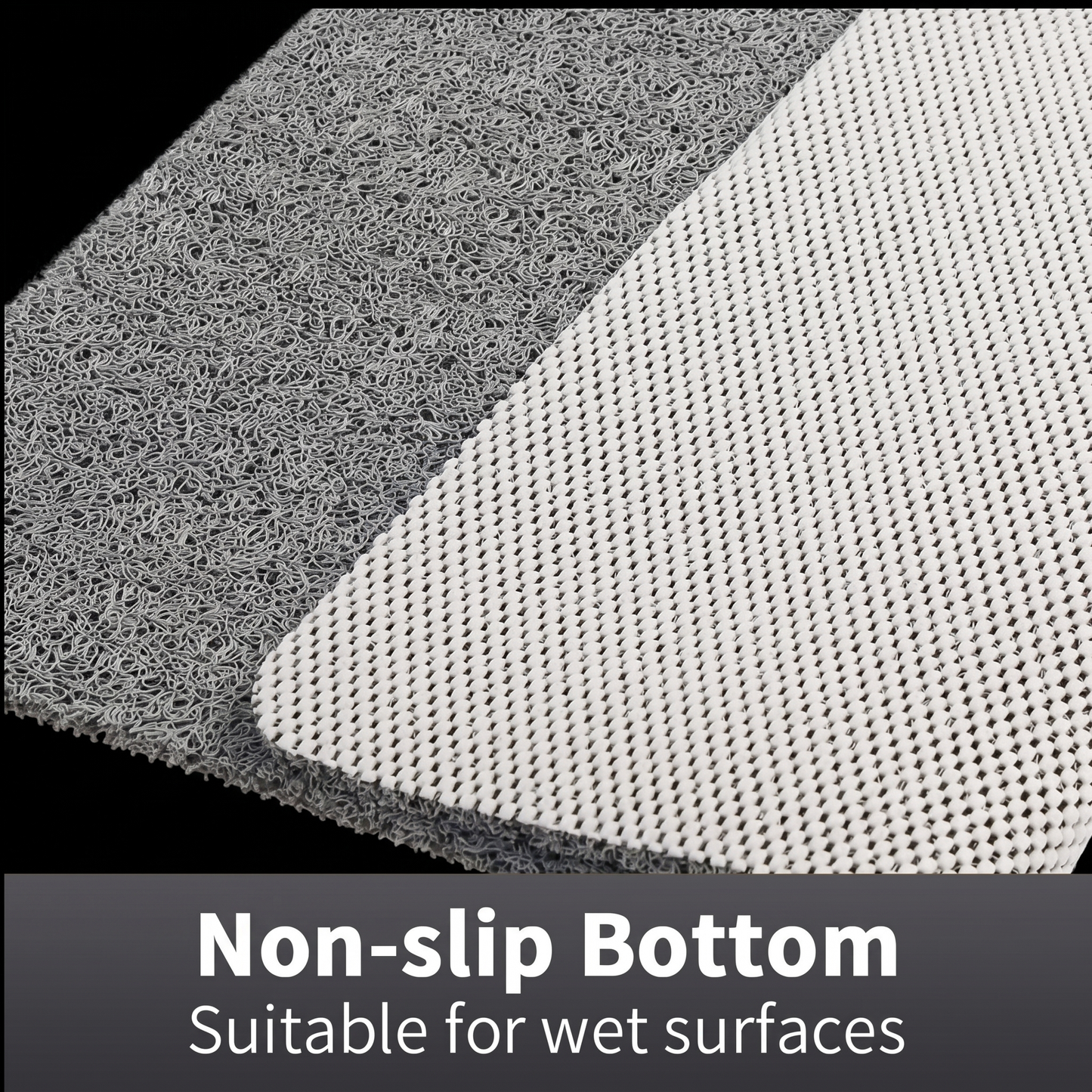Soft Non-Slip Shower Mat with Microban Technology