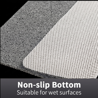 Soft Non-Slip Shower Mat with Microban Technology